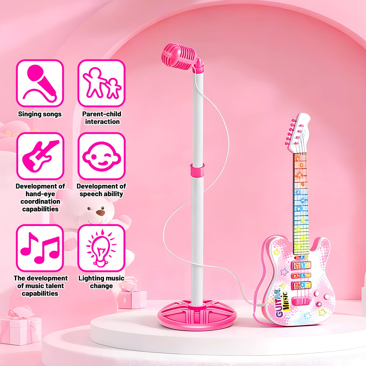 Guitar & Microphone Play Set