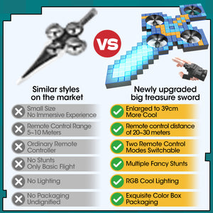 飞行大剑无人机玩具