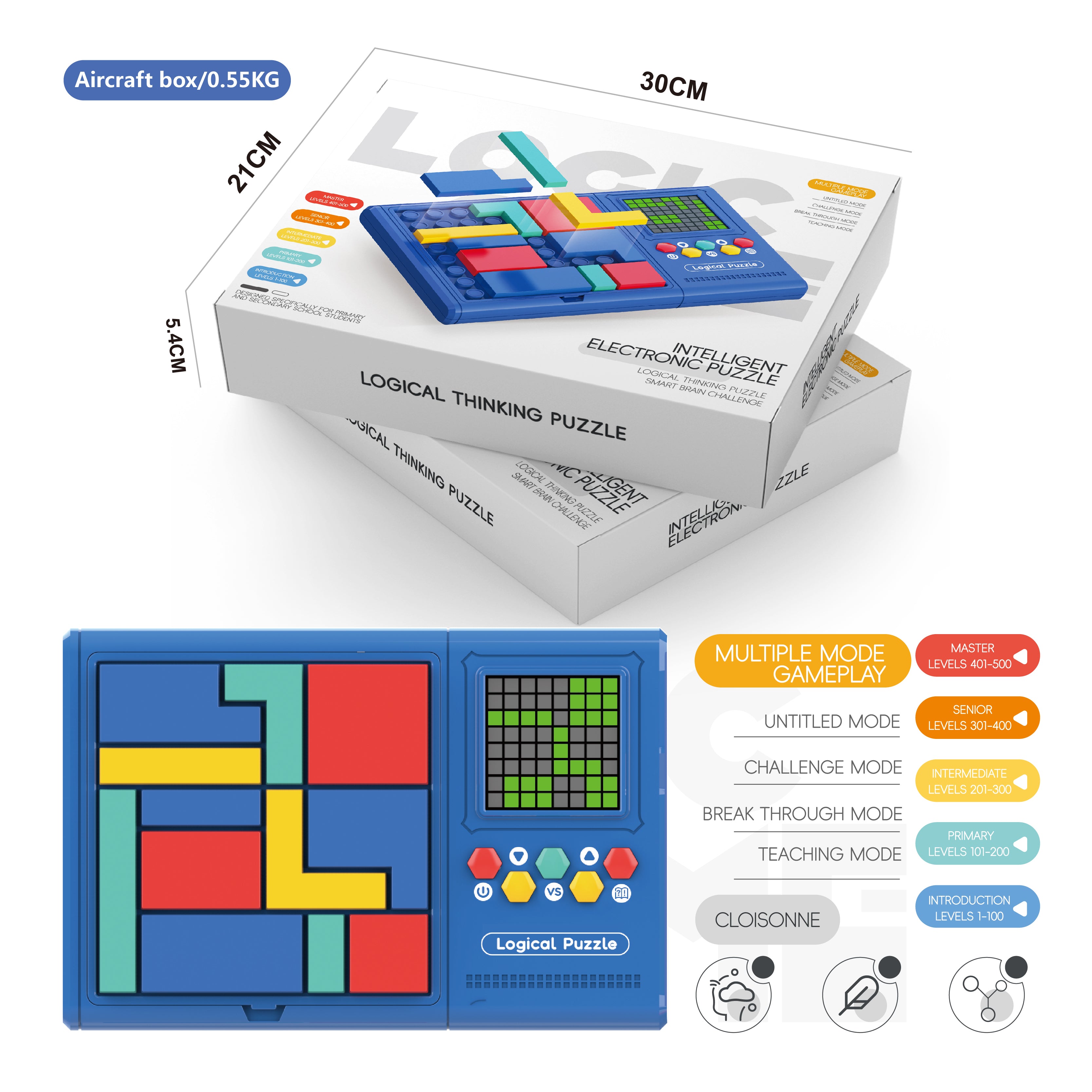 Huarongdao Logic Puzzle Toy